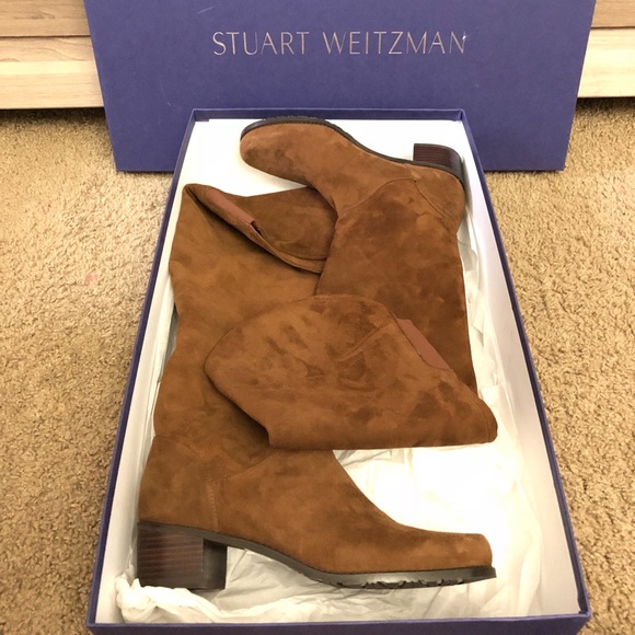NWB Stuart Weitzman Suede Knee high 👢😍❤️❤️❤️ - Picture 2 of 5